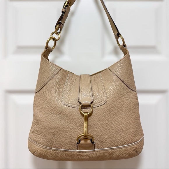 Coach Handbags - Coach Hamptons Pebble Leather Slim Hobo Shoulder Bag Vintage Y2K
